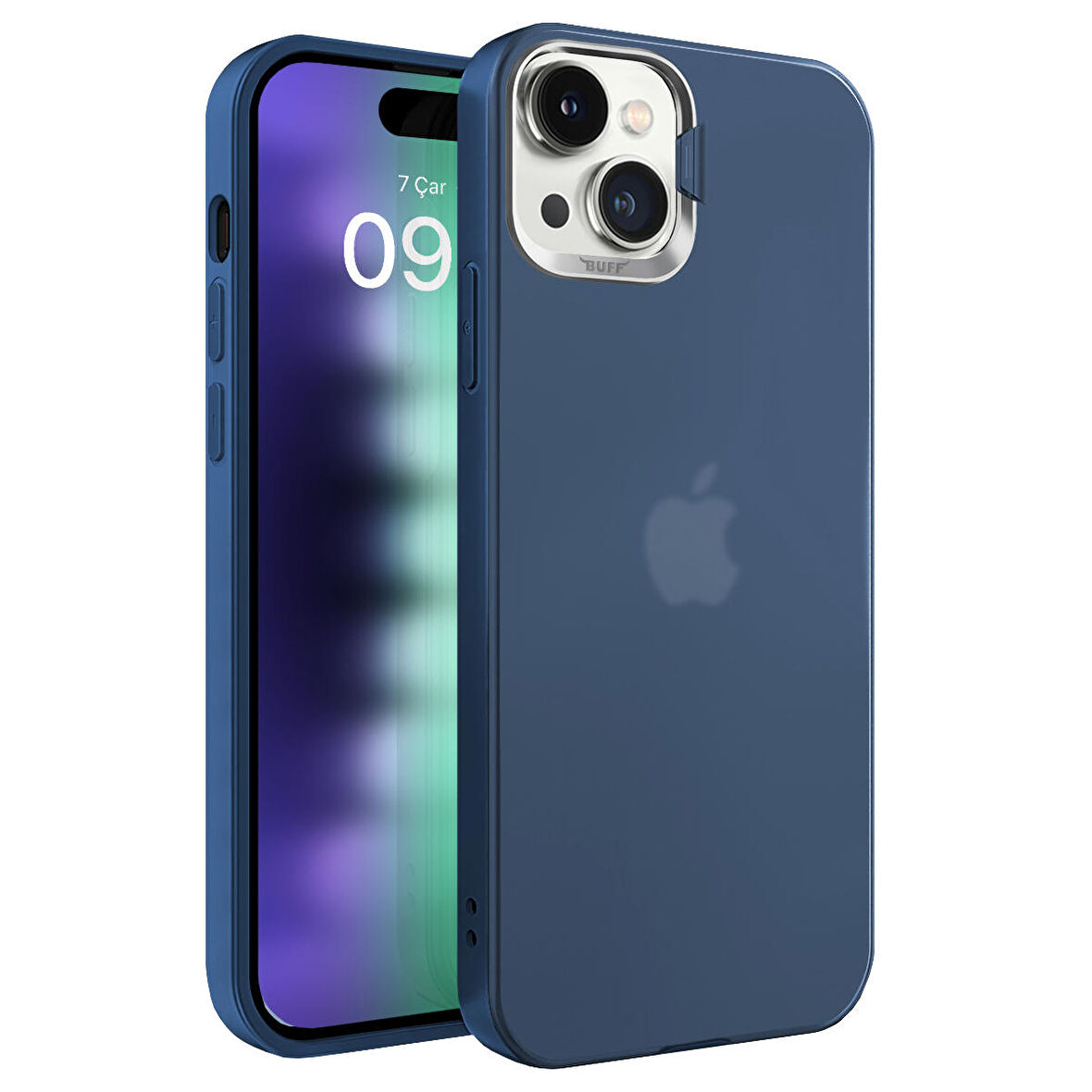 Buff iPhone 15 Plus New Corner Kılıf Blue