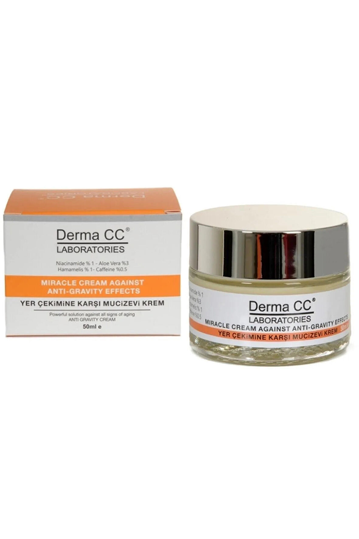 Derma CC LABORATORIES Miracle Cream Anti-gravity - Yer Çekimine Karşı Mucizevi Krem 50ml miracle