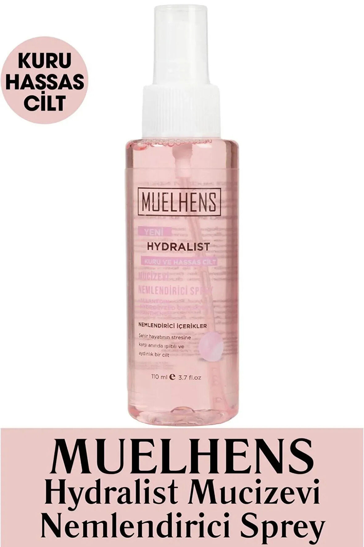 MUELHENS HYDRALIST YOĞUN NEMLENDİRİCİ BAKIM SPREYİ KURU VEHASSAS CİLT 110 ML