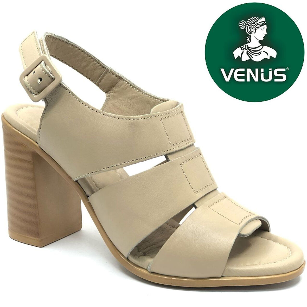 Venüs Merga Hakiki Deri Comfort Ortopedik Kadın Sandalet