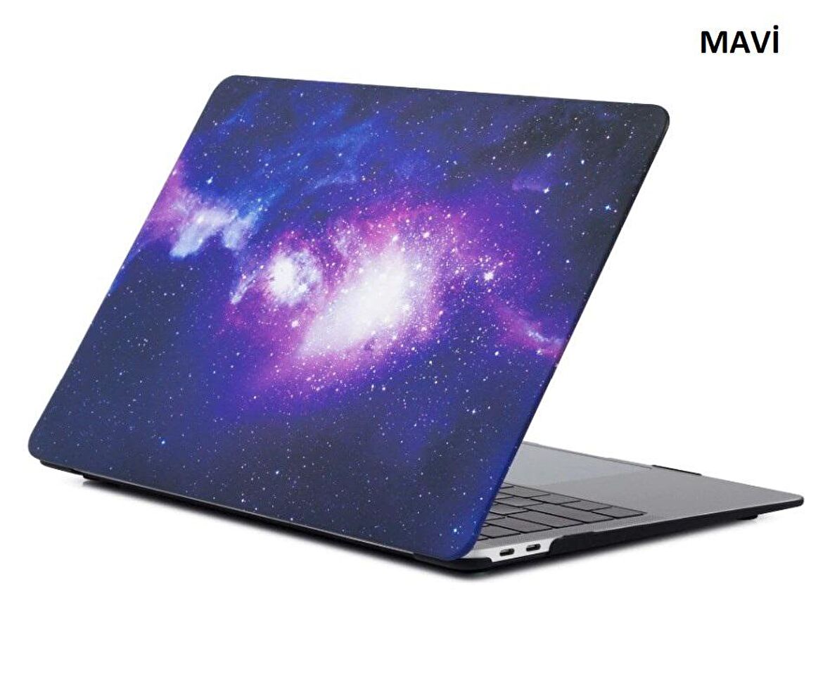 Apple MacBook Pro 13 2016 A1706/A1708 Space Desenli Kılıf Kapak