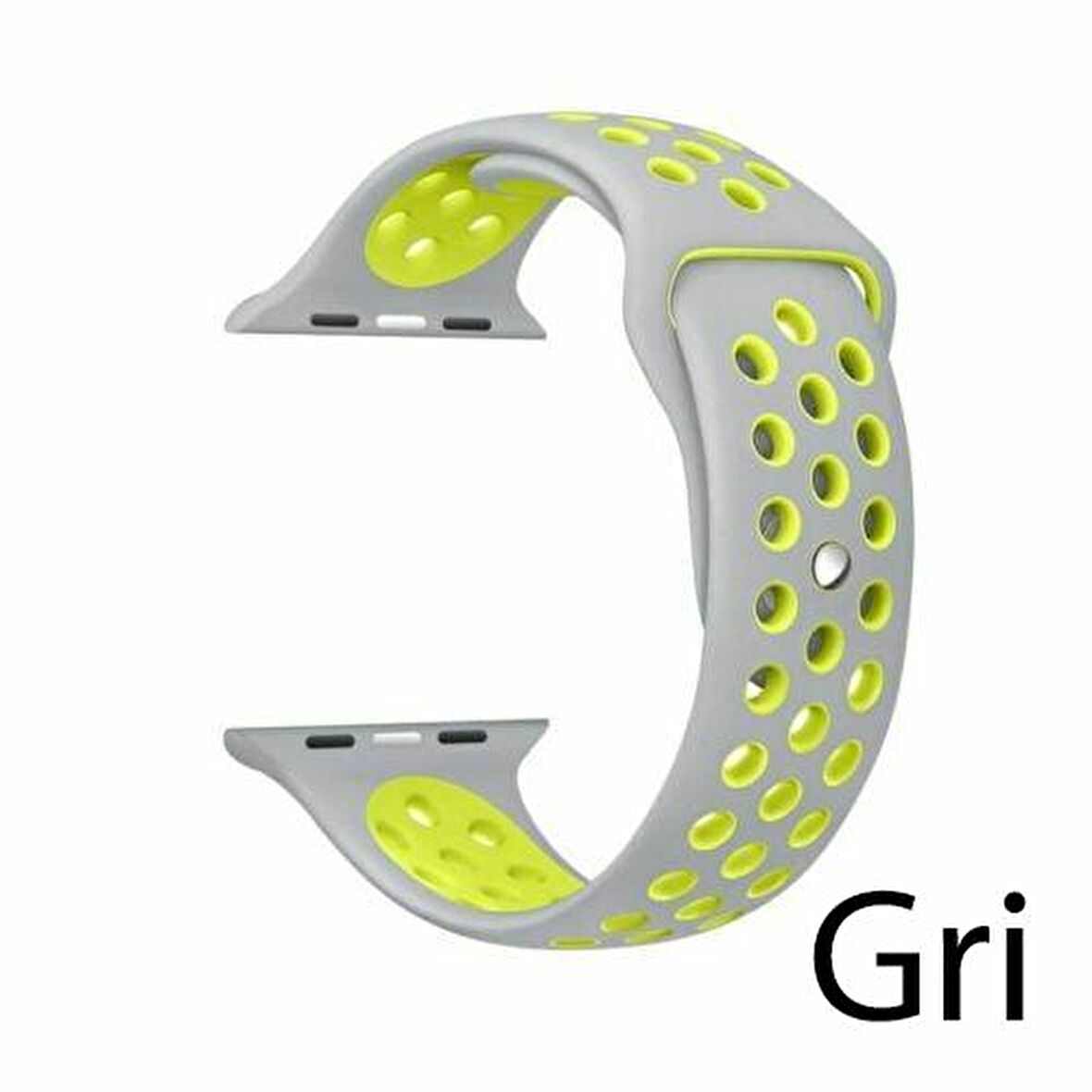 Apple Watch 1 2 3 4 5 6 7 42mm 44mm 45mm Spor Silikon TME Kordon