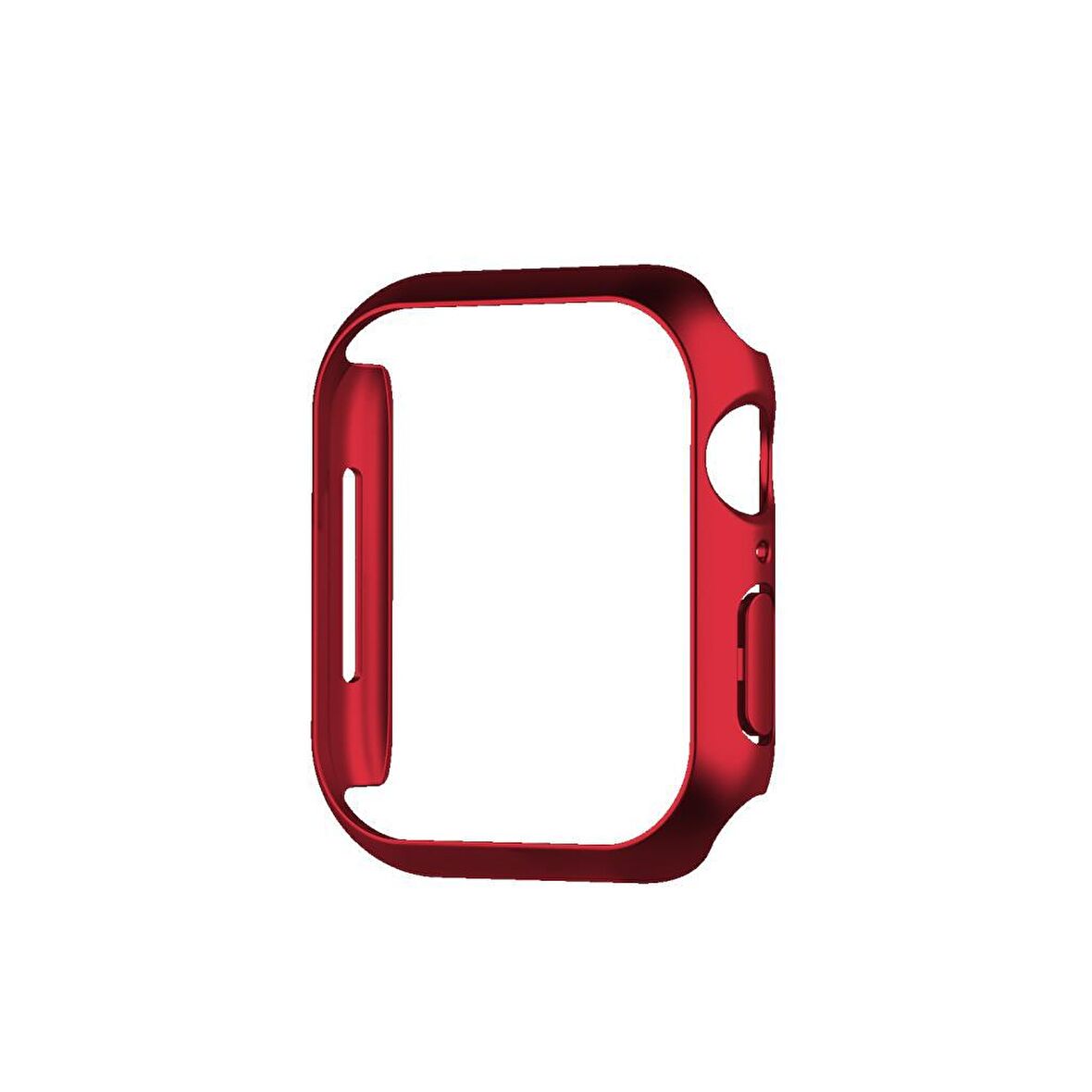 Apple Watch 7 Serisi 45mm Rubber Sert Plastik Kılıf Kapak