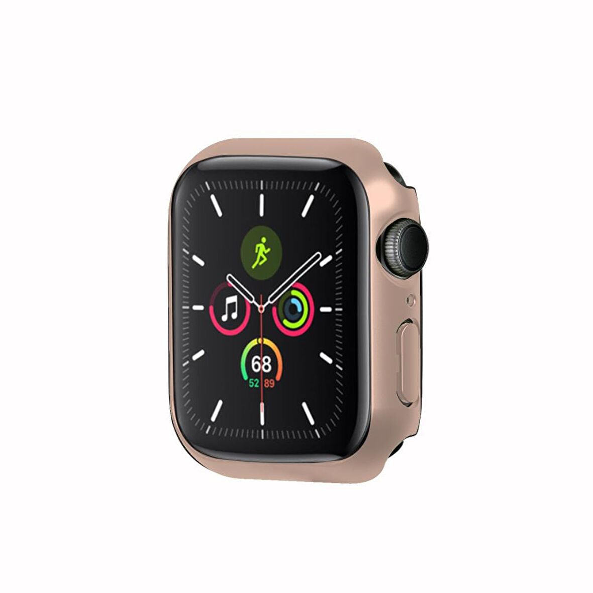 Apple Watch 7 Serisi 45mm Rubber Sert Plastik Kılıf Kapak