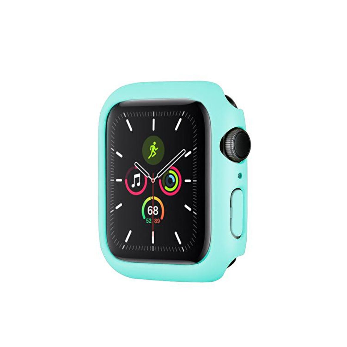 Apple Watch 7 Serisi 45mm Rubber Sert Plastik Mat Kılıf Kapak