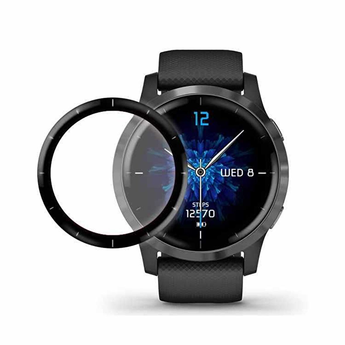 Garmin Vivo Active 4 45mm 3D Cam Full Ekran Koruyucu