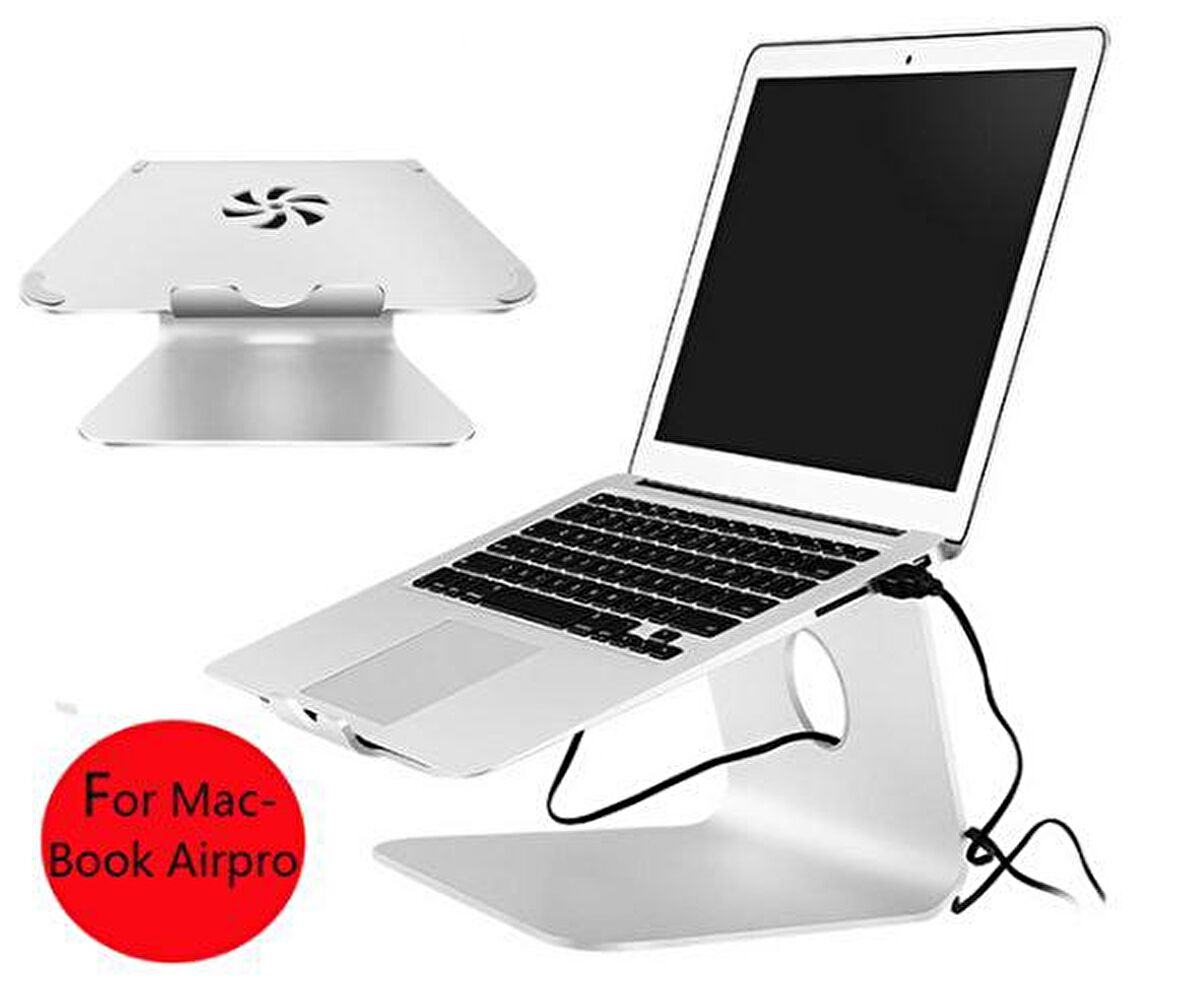 Macbook Air Pro Laptop Notebook Tablet Stand Masaüstü Dock Tutucu