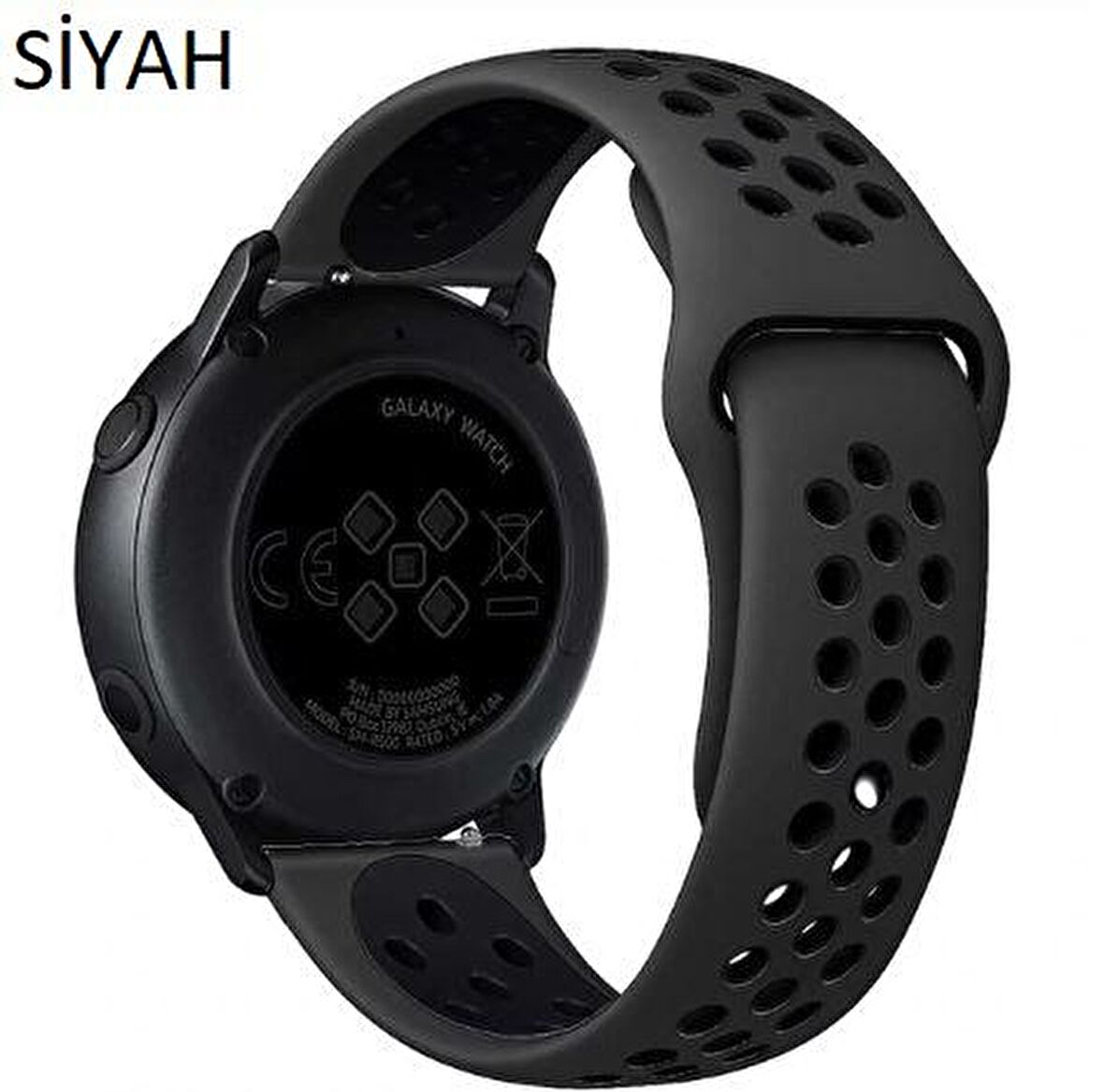 Samsung Gear S3 Gear Watch 3 45mm TME Spor Silikon Kordon Kayış