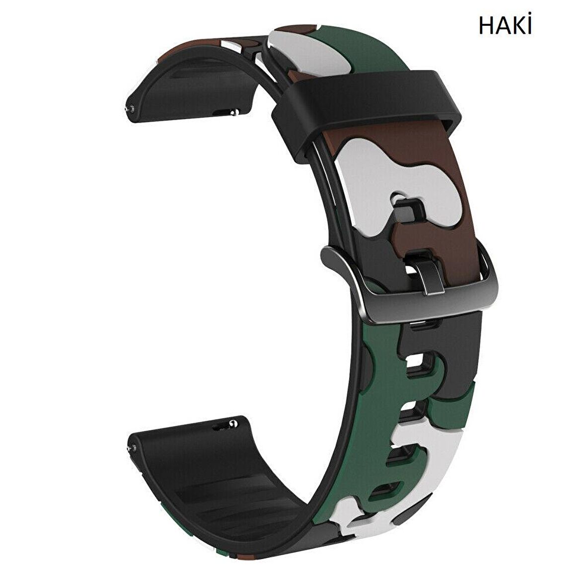 Samsung Gear Watch 3 41mm Active 2 40 44mm Kamuflaj TME Kordon 20mm