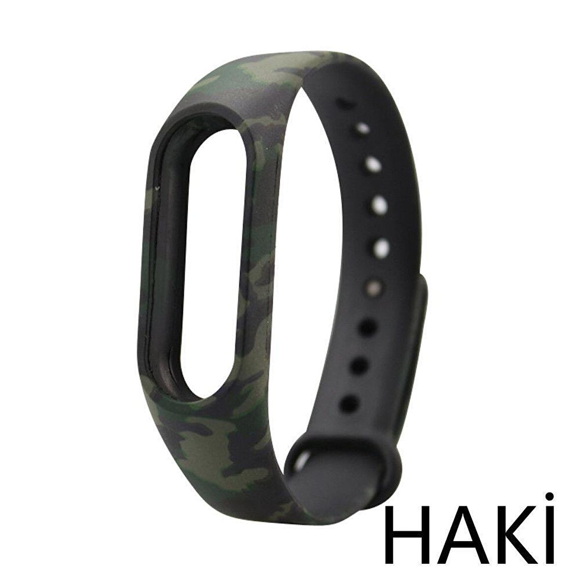 Xiaomi Mi Band 2 Uyumlu Akıllı Bileklik TME Kordon Kayış Kamuflaj Desen