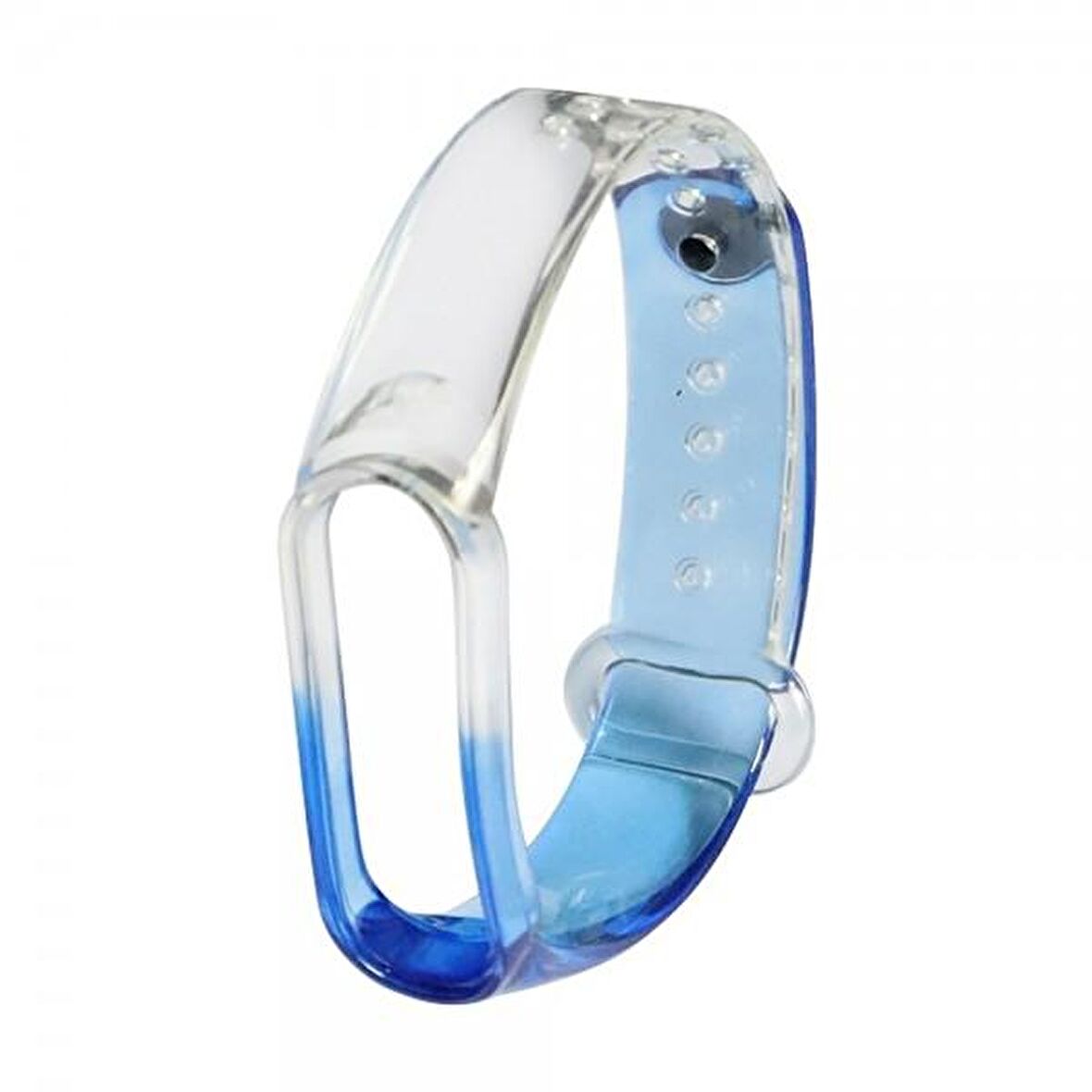 Xiaomi Mi Band 3 4 Uyumlu Akıllı Bileklik TME Şeffaf Silikon Kordon Kayış