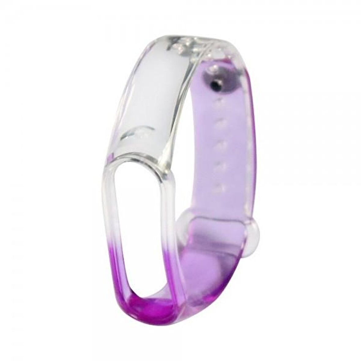 Xiaomi Mi Band 3 4 Uyumlu Akıllı Bileklik TME Şeffaf Silikon Kordon Kayış
