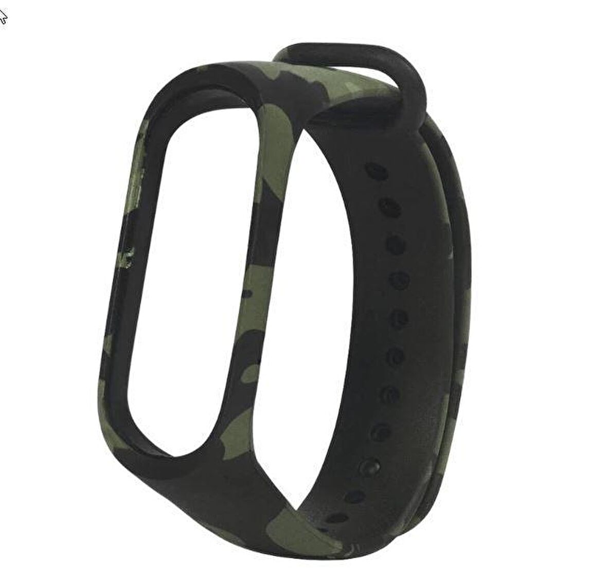 Xiaomi Mi Band 3 ve 4 Uyumlu Akıllı Bileklik TME Kordon Kamuflaj Desen