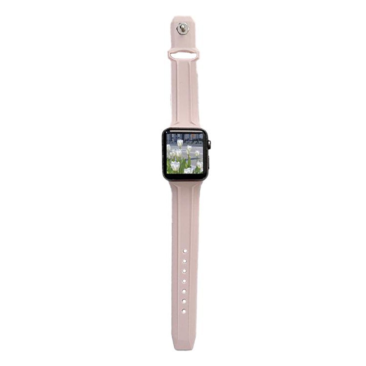 Apple Watch 5 6 7 8 Ultra 42mm 44mm 45mm TME Line Silikon Kordon