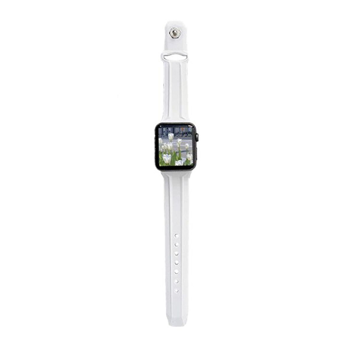 Apple Watch 3 4 5 6 7 8 38mm 40mm 41mm TME Line Silikon Kordon
