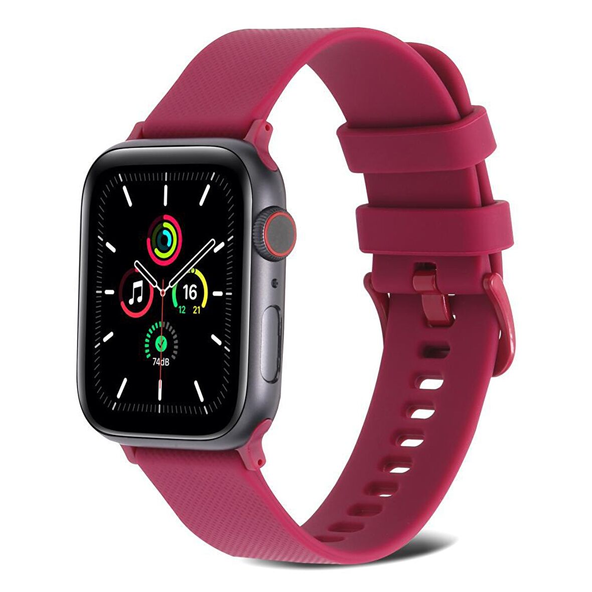 Apple Watch 5 6 7 8 Ultra 42mm 44mm 45mm TME Point Silikon Kordon