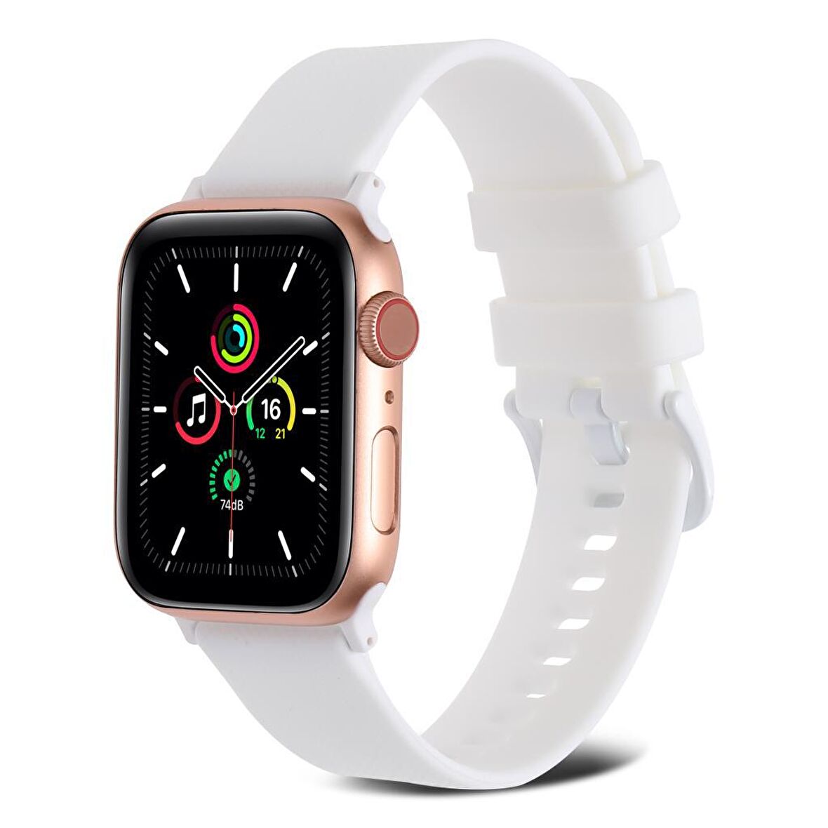 Apple Watch 5 6 7 8 Ultra 42mm 44mm 45mm TME Point Silikon Kordon