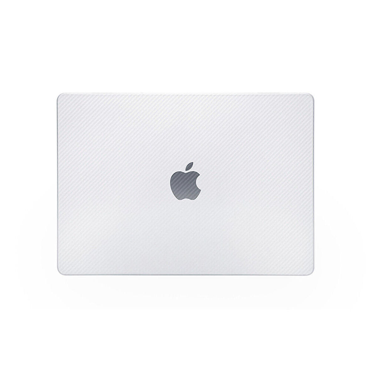 MacBook Air M1 A2337 A2179 A1932 Karbon Fiber Görünümlü Kılıf Kapak Koruma