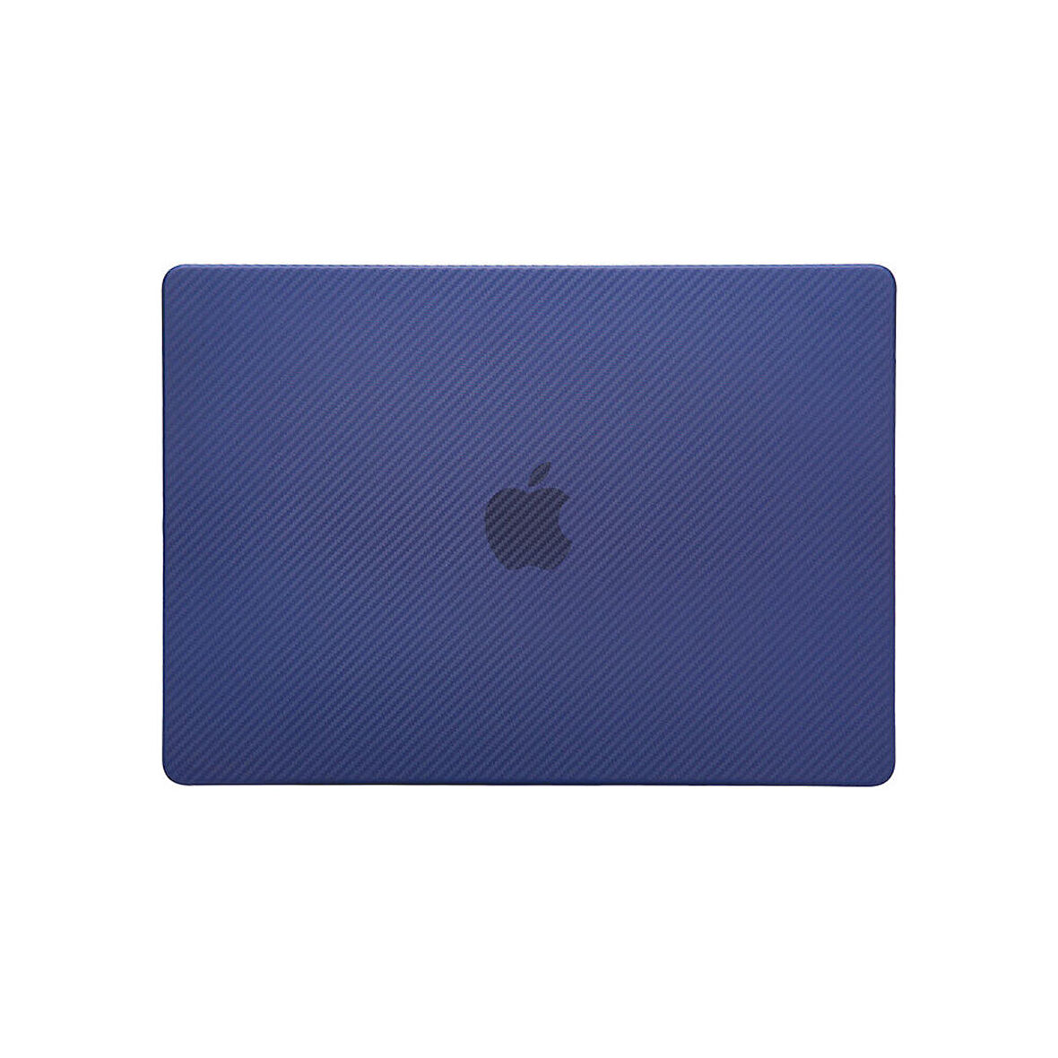 MacBook Air M1 A2337 A2179 A1932 Karbon Fiber Görünümlü Kılıf Kapak Koruma