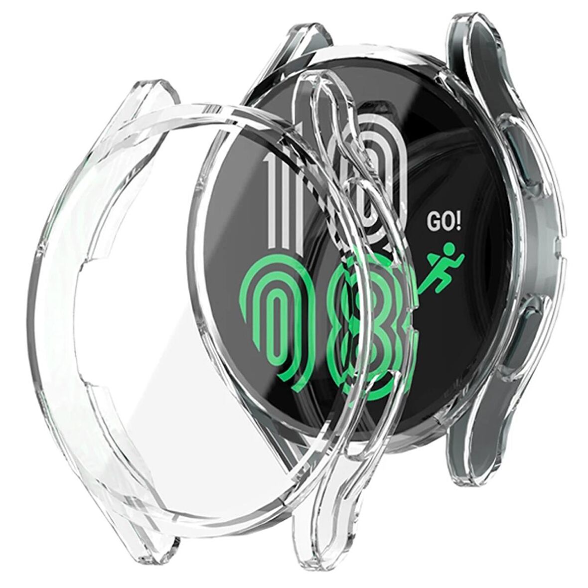 Samsung Galaxy Watch 5 40mm Silikon Kapak Kılıf Ekran Koruyucu