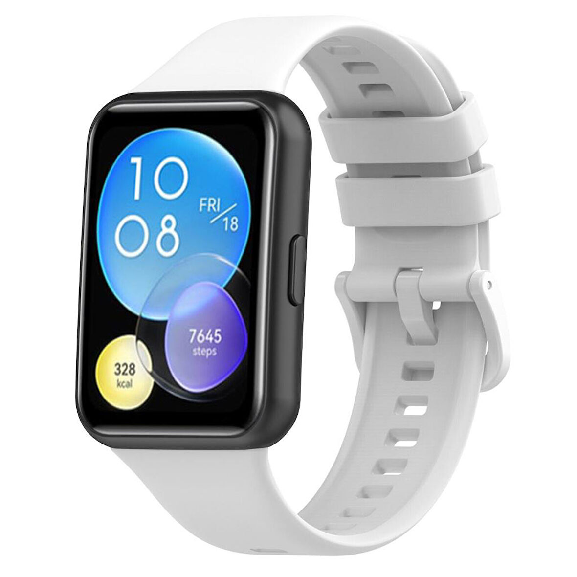 Huawei Watch Fit 2 Uyumlu Silikon Kordon Kayış