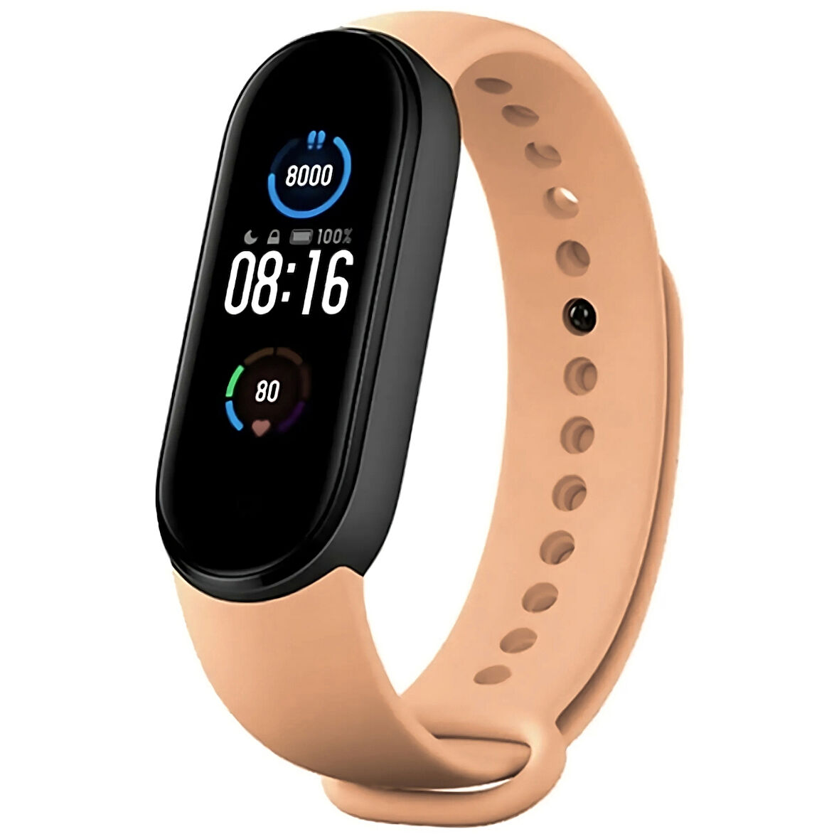 Xiaomi Mi Band 5 Mi Band 6 Mi Band 7 Uyumlu Silikon Kordon Kayış
