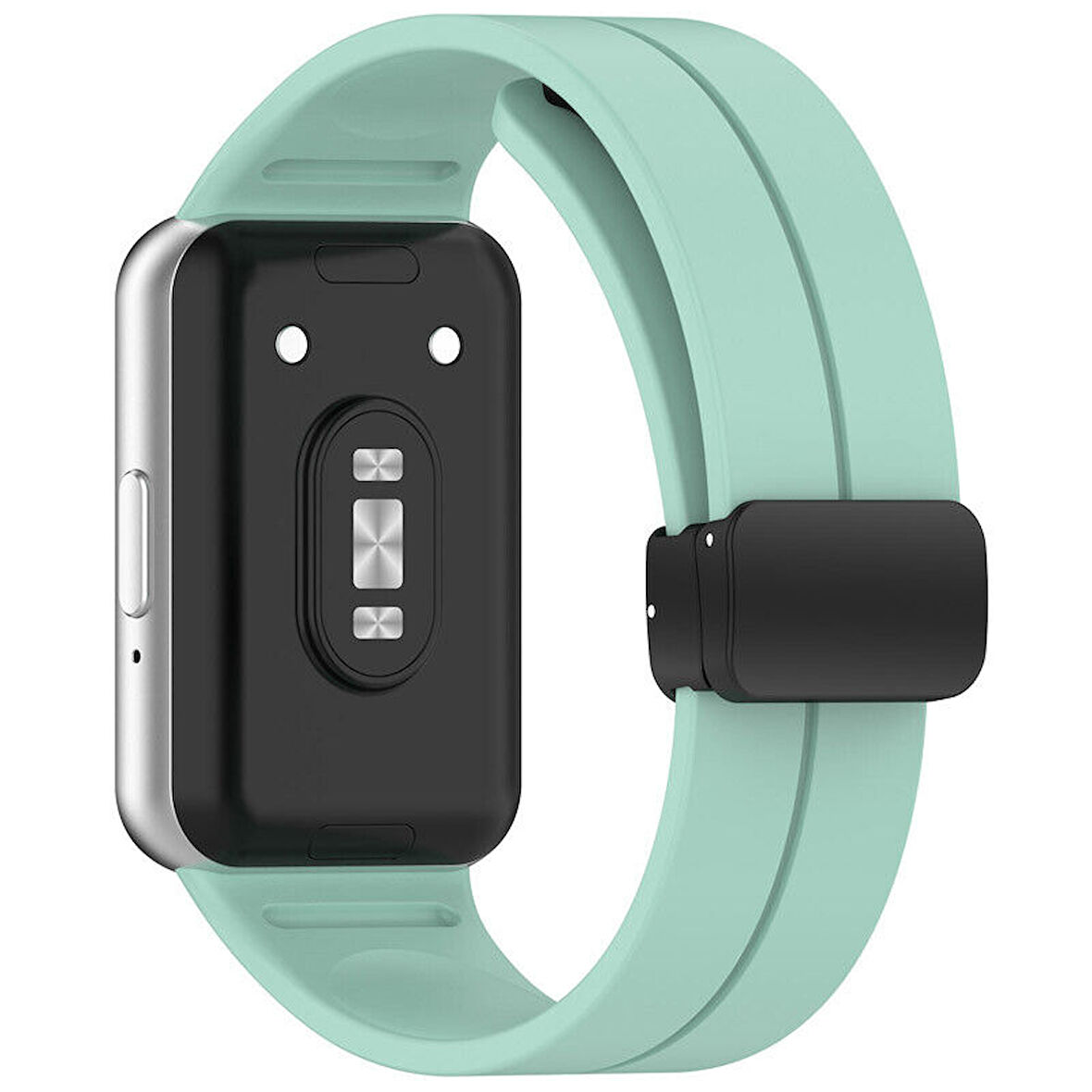Samsung Galaxy Fit 3 R390 Uyumlu Manyetik Mıknatıslı Band Silikon Kordon Kayış
