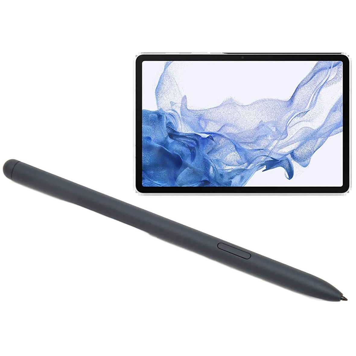 Samsung Galaxy Tab S6 Lite P610 P615 Uyumlu S Pen Dokunmatik Stylus Kalem ve Yedek Uç