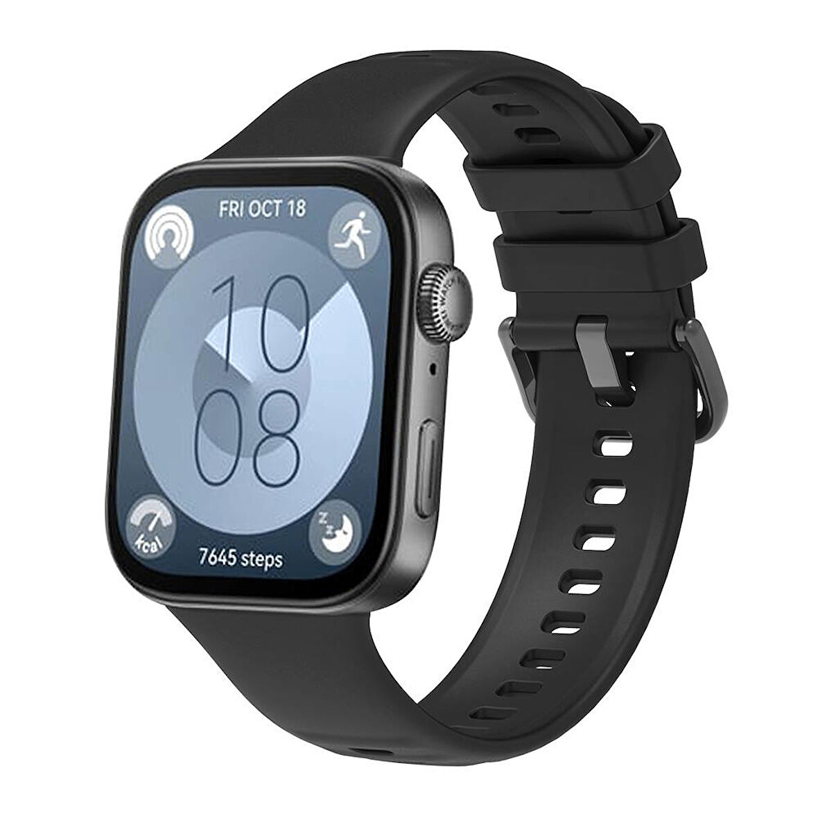 Huawei Watch Fit 3 Uyumlu Silikon Kordon Kayış