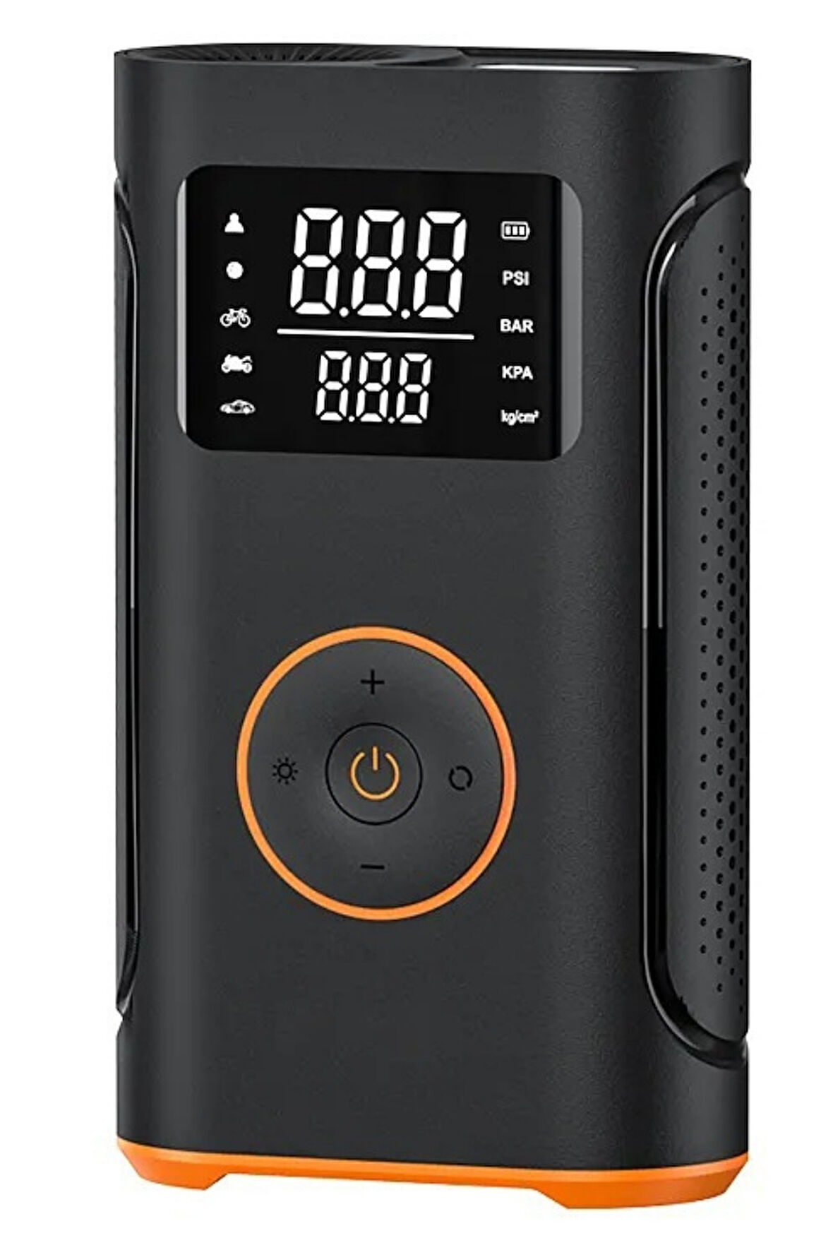 Taşınabilir Şarjlı Araç Oto Lastik Şişirme Pompası Kompresör 160 PSI Powerbank Işıklı YS02P