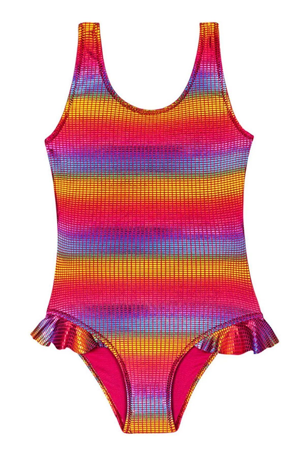 SlipStop Kendall Junior Swimsuit KIRMIZI Çocuk Mayo