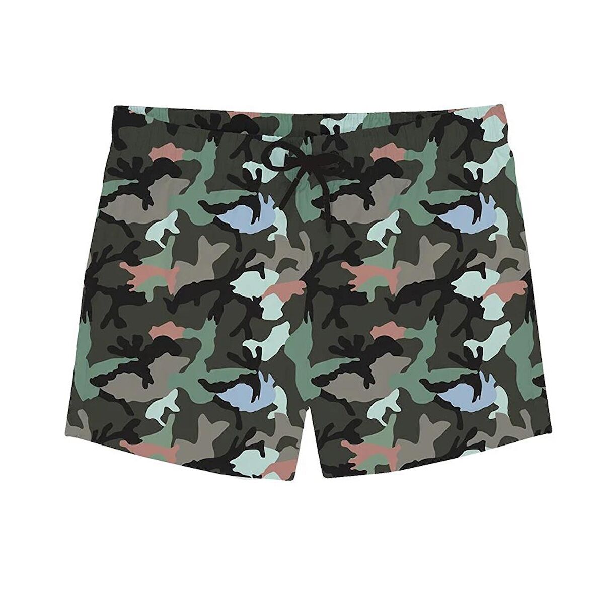 SlipStop Ranger Junior Short Haki Çocuk Mayo