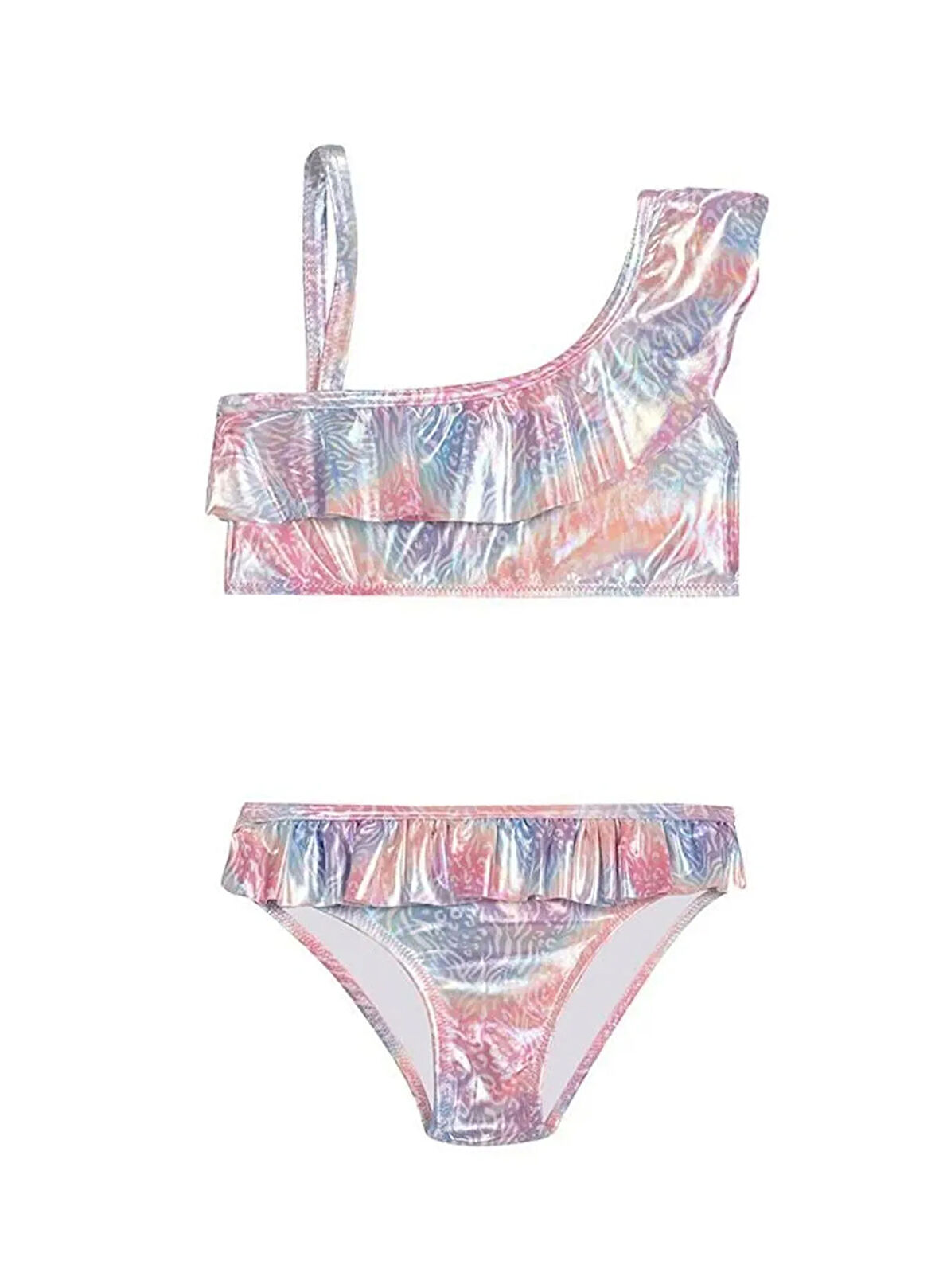 Slipstop Çok Renkli Kız Çocuk Bikini Takım SB2514000608