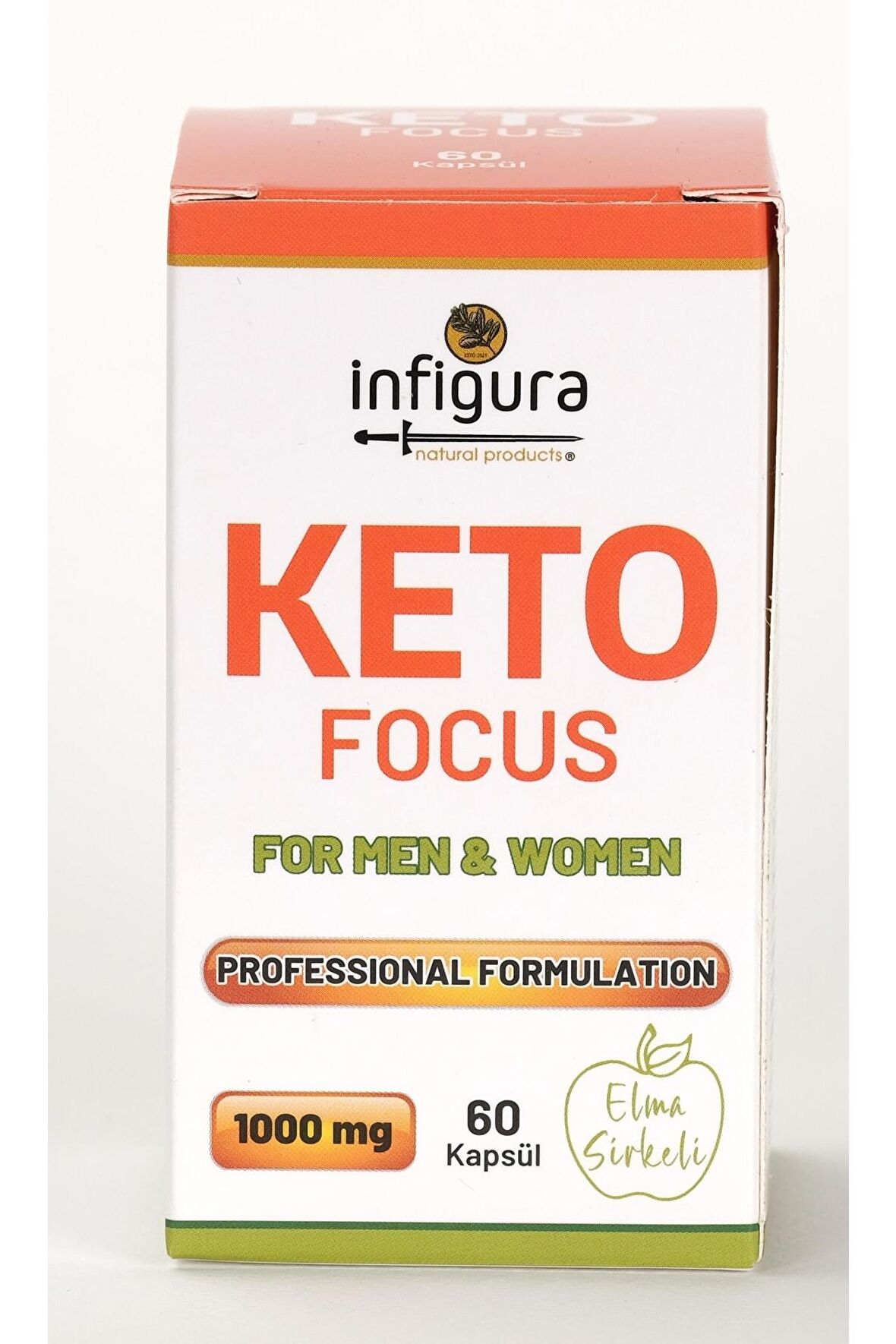 İnfigura Keto Focus 1000 Mg 60 Kapsül Gıda Takviyesi