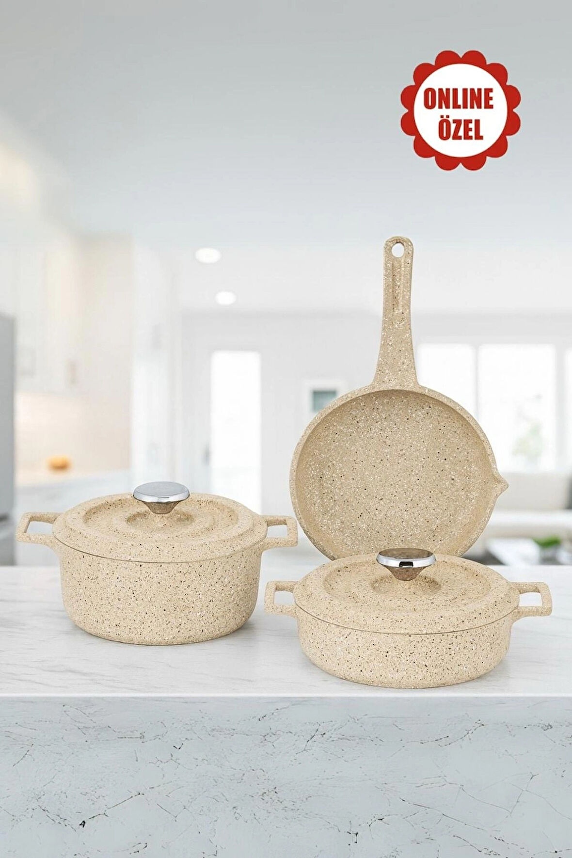 lavonni 5 parça mini tencere seti (14 cm)