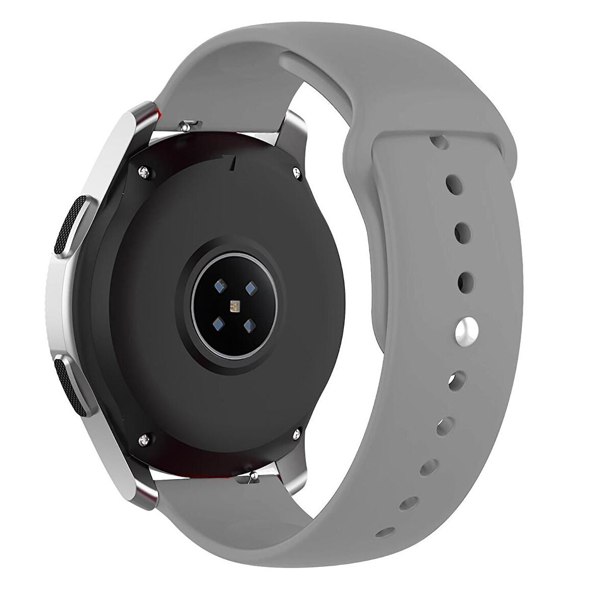 NovStrap Samsung Galaxy Watch 5 Pro 45mm / Watch 5 40-44mm Uyumlu Kordon (20 Mm) Silikon Kayış