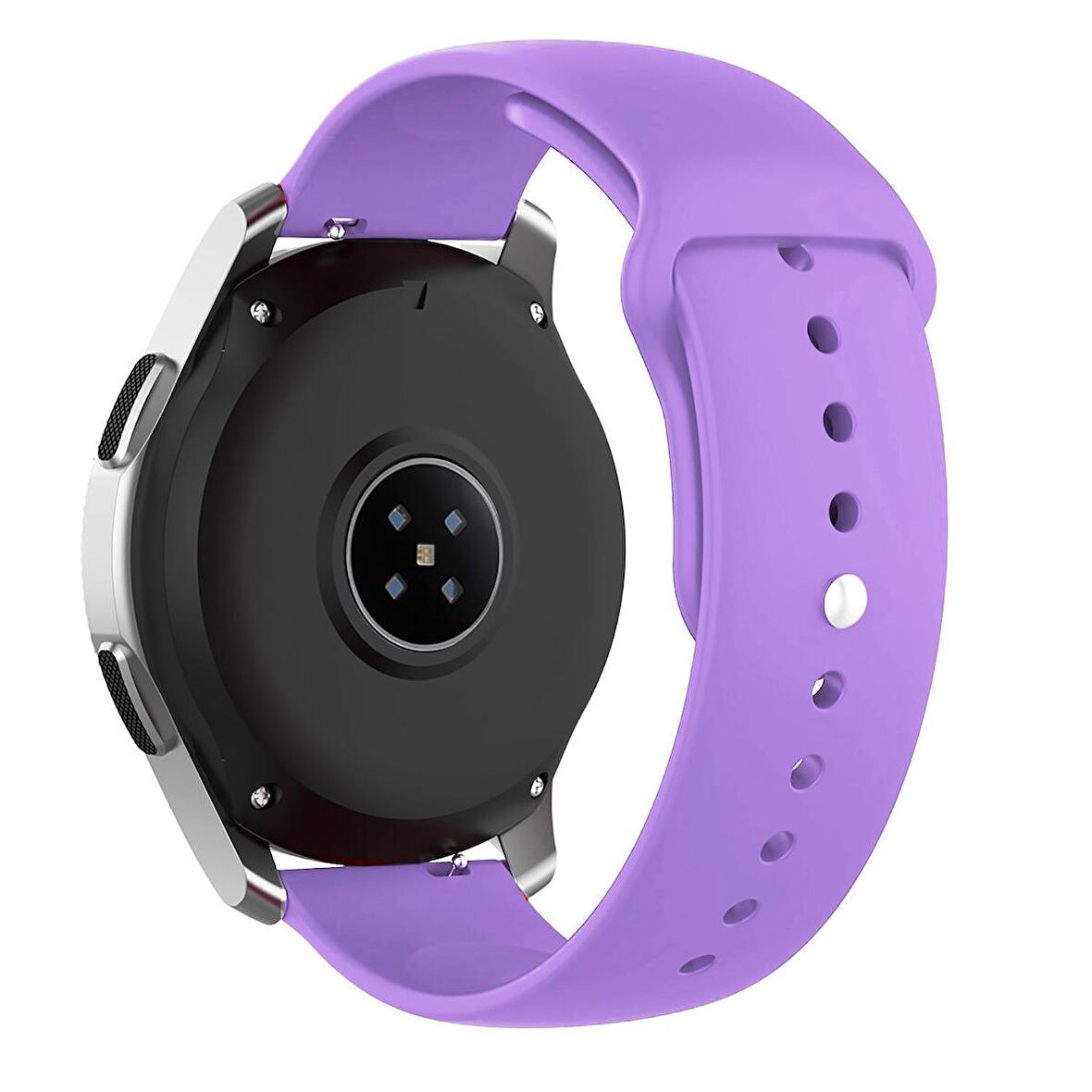 NovStrap Samsung Galaxy Watch 5 Pro 45mm / Watch 5 40-44mm Uyumlu Kordon (20 Mm) Silikon Kayış