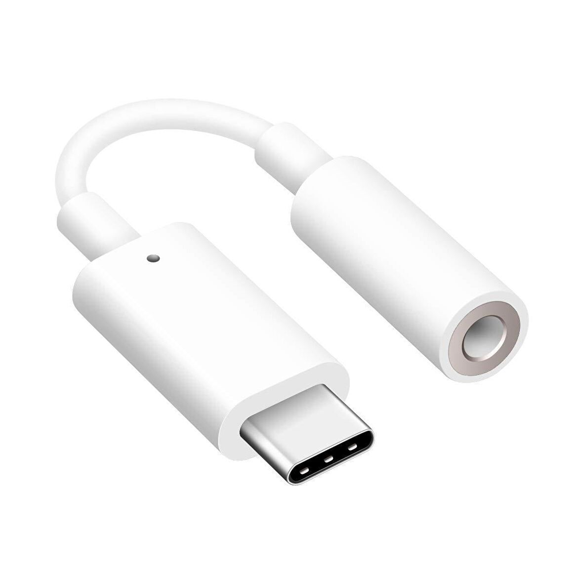 NovStrap Type C Kulaklık Dönüştürücü 3.5mm Kulaklık Çevirici Xiaomi Samsung Huawei Nova Uyumlu