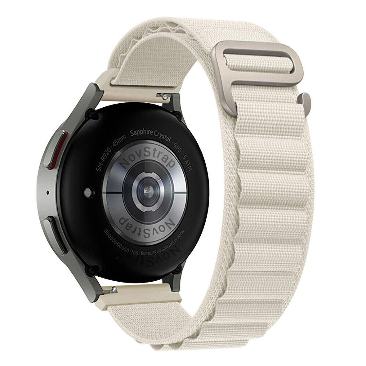 NovStrap Samsung Galaxy Watch 5 Pro 45mm Uyumlu Kordon Alpine Loop Kayış