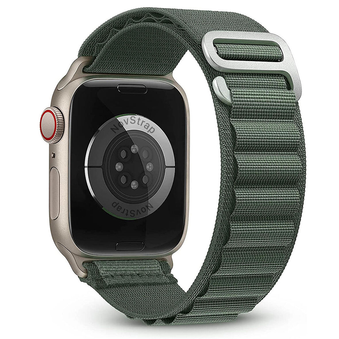 NovStrap Apple Watch 38mm 40mm 41mm 1 2 3 4 5 6 7 8 Se Seri Uyumlu Kordon Alpine Loop Kayış