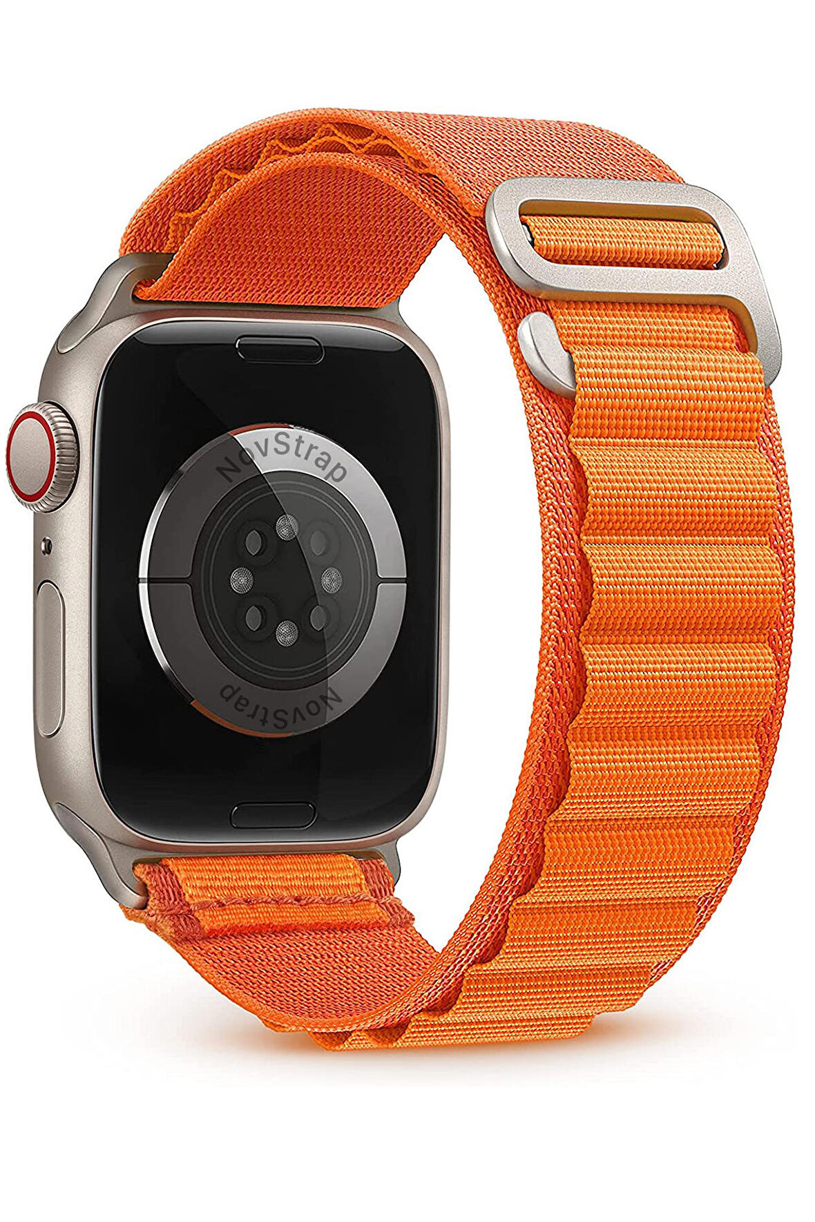 NovStrap Apple Watch Series 7 41mm Uyumlu Kordon Alpine Loop Tasarım Kordon Kayış