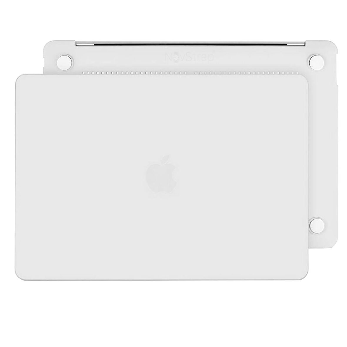 NovStrap Apple MacBook Pro M1 M2 Çip 13.3" A2338 ile Uyumlu Kılıf Sert Rubber Mat Buzlu Kapak