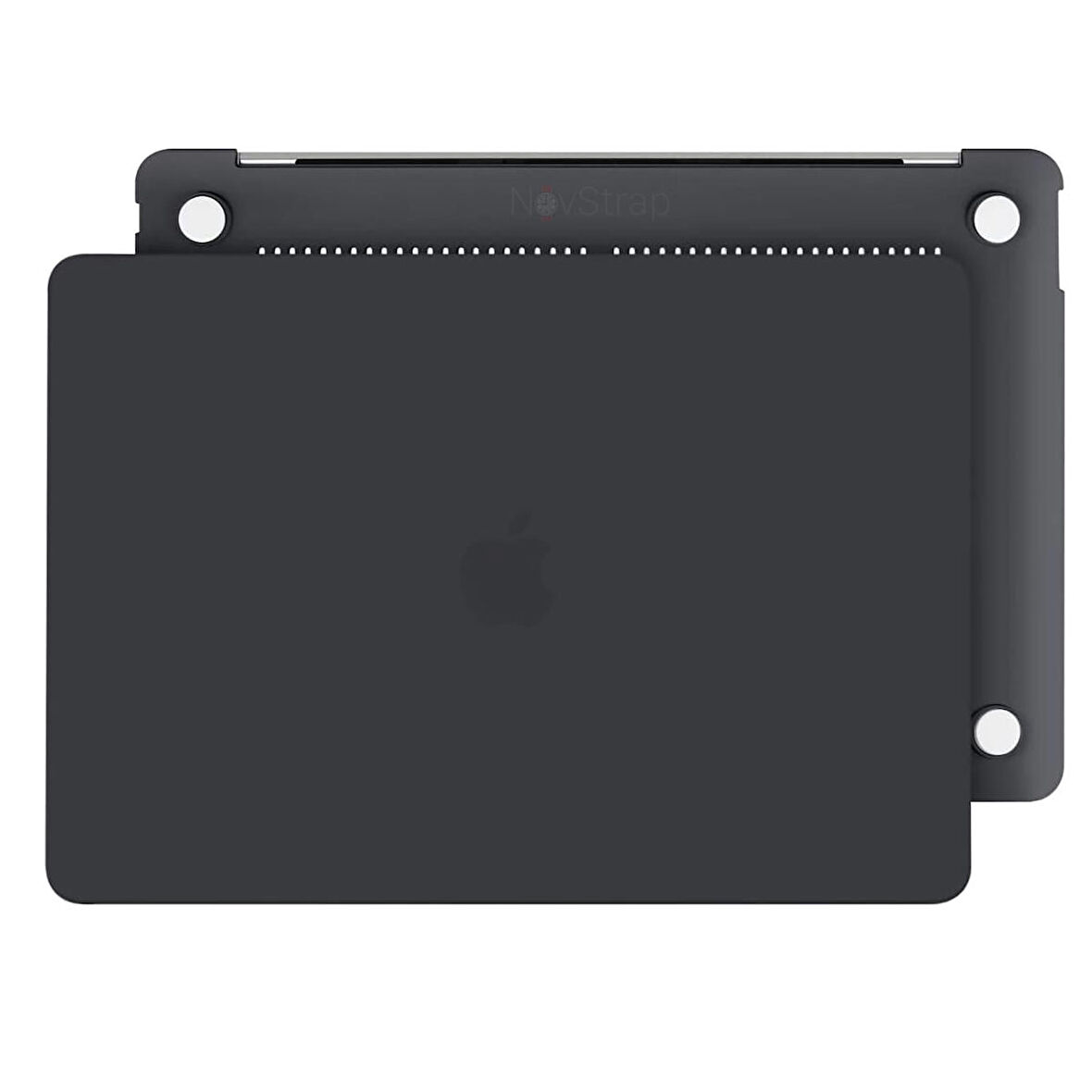 NovStrap Apple MacBook Pro M1 M2 13" A2289 A2251 A1706 A1708 A1989 A2159 2338 Uyumlu Kılıf Mat Buzlu
