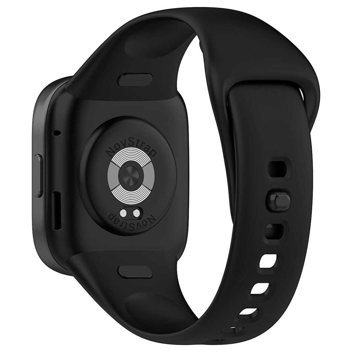 NovStrap Xiaomi Redmi Watch 3 ile Uyumlu Kordon Kayış Jel Yumuşak Silikon Kordon