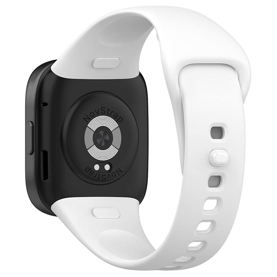 NovStrap Xiaomi Redmi Watch 3 ile Uyumlu Kordon Kayış Jel Yumuşak Silikon Kordon
