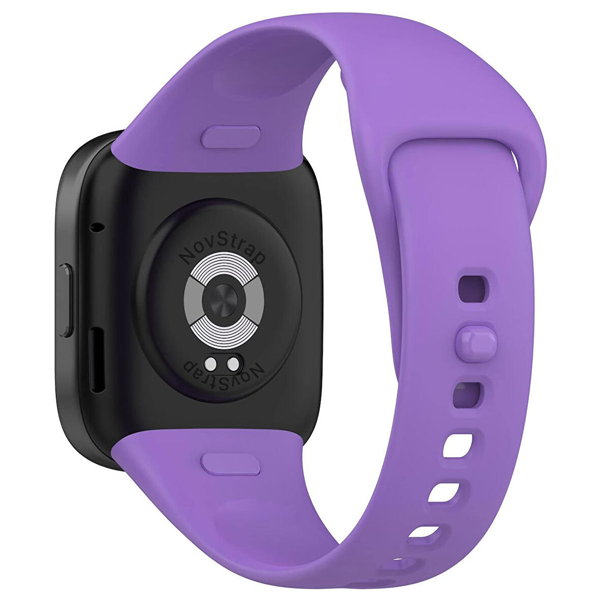 NovStrap Xiaomi Redmi Watch 3 ile Uyumlu Kordon Kayış Jel Yumuşak Silikon Kordon