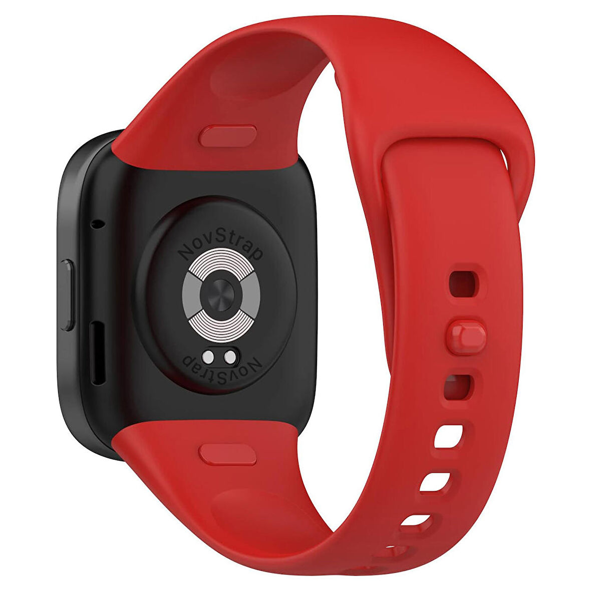 NovStrap Xiaomi Redmi Watch 3 ile Uyumlu Kordon Kayış Jel Yumuşak Silikon Kordon