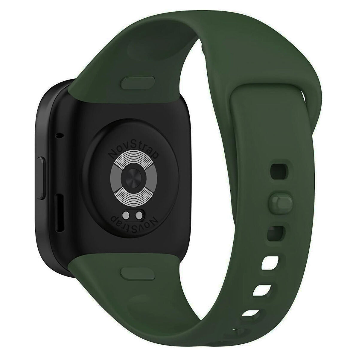 NovStrap Xiaomi Redmi Watch 3 ile Uyumlu Kordon Kayış Jel Yumuşak Silikon Kordon