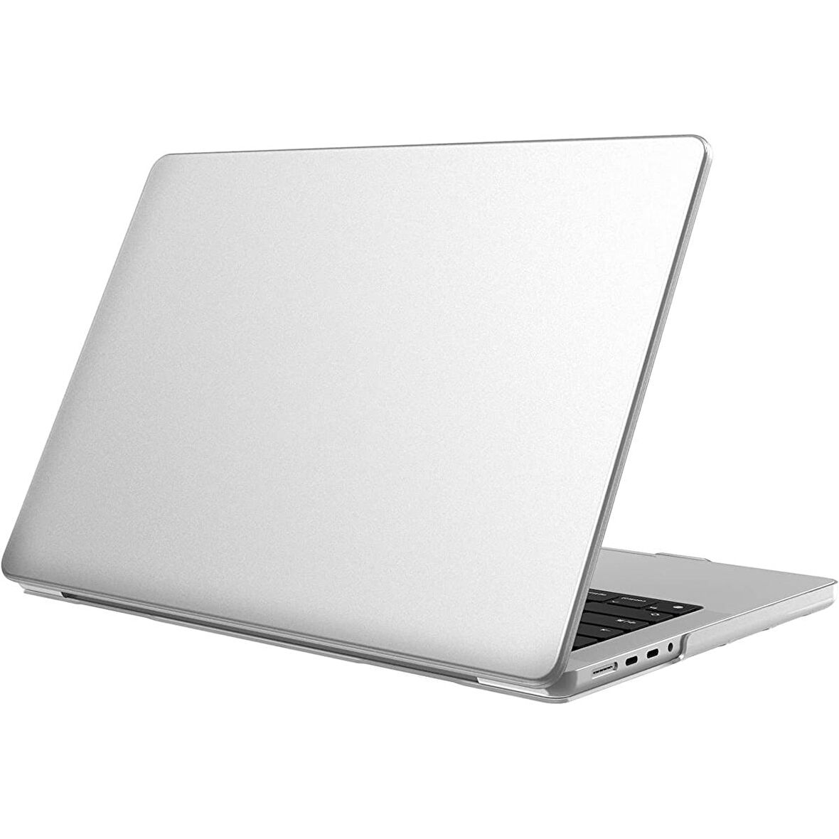 NovStrap Apple Macbook Pro 14 inç M3/M3 Pro/M3 Max A2992 A2918 ile Uyumlu Kılıf Sert Mat Buzlu Kapak