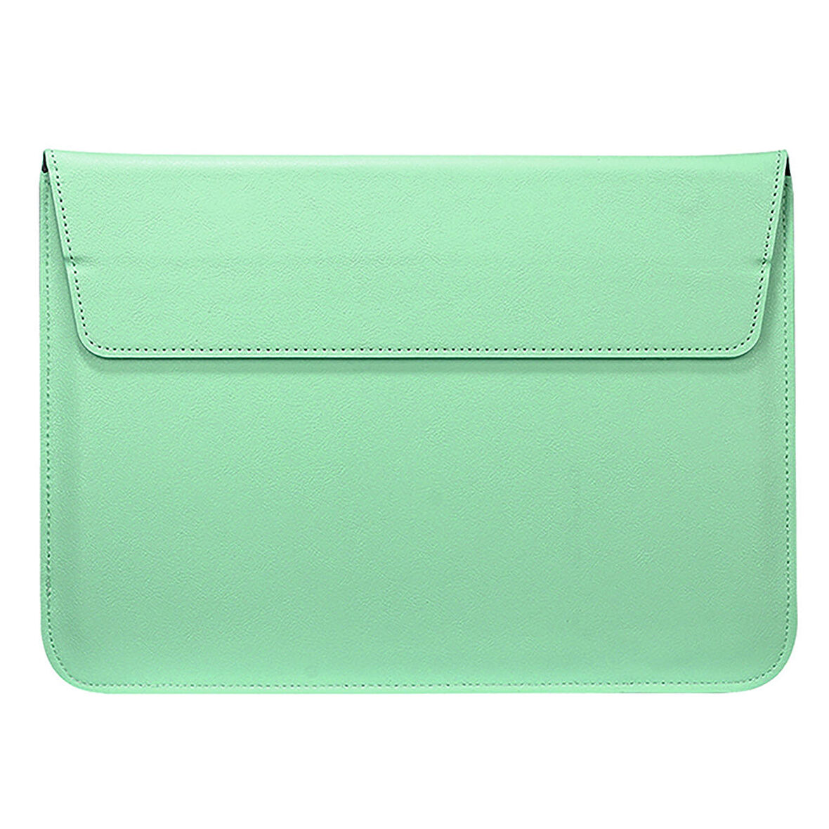 NovStrap Apple Macbook Air M3 2024 13.6 inç A3113 ile Uyumlu Deri Kılıf Çanta Sleeve Stand İçi Kumaş